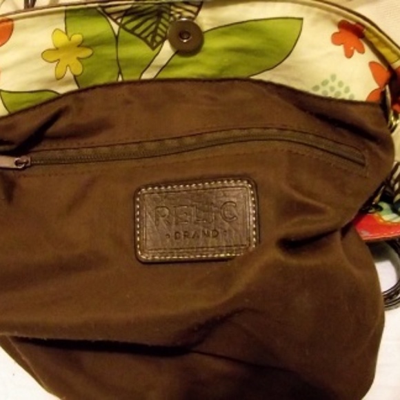 RELIC Biege Applique Purse - Picture 5 of 8